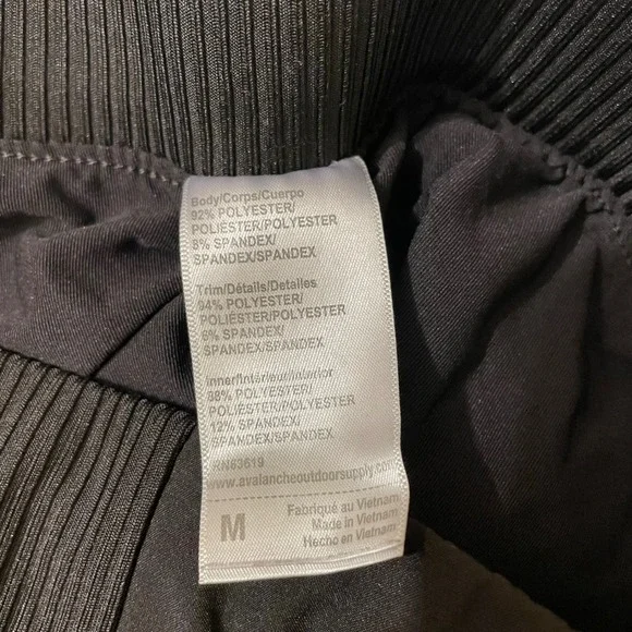 Avalanche Outdoor Skort Women's Medium Black Athletic Skirt Golf Active - Picture 3 of 6